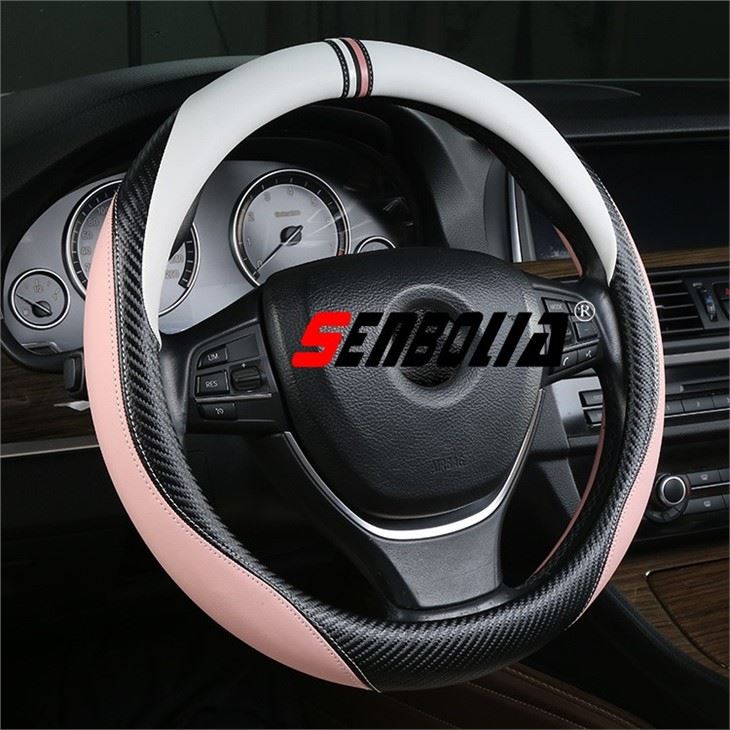 Stretch Breathable Car Steering Wheel Cover